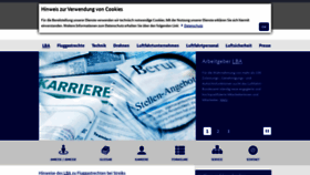 What Lba.de website looks like in 2024 