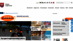 What Legionowo.pl website looks like in 2024 