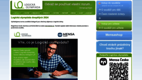 What Logickaolympiada.cz website looks like in 2024 