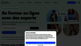 What Lecolefrancaise.fr website looked like in 2024 (1 year ago)
