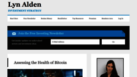 What Lynalden.com website looks like in 2024 