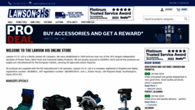 What Lawson-his.co.uk website looked like in 2024 (2 years ago)