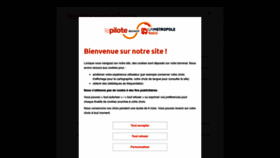 What Lepilote.com website looks like in 2024 