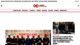 What Lacomarcadepuertollano.com website looks like in 2024 