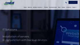 What Logicalnetworksolution.com website looked like in 2024 (1 year ago)
