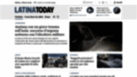 What Latinatoday.it website looked like in 2024 (1 year ago)