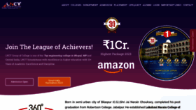 What Lnct.ac.in website looks like in 2024 