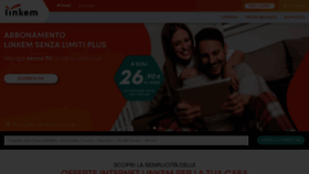 What Linkem.com website looked like in 2024 (1 year ago)