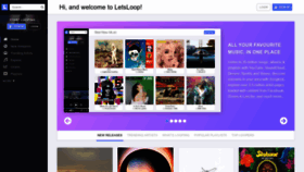 What Letsloop.com website looked like in 2024 (1 year ago)