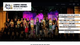 What Lusd.org website looks like in 2024 