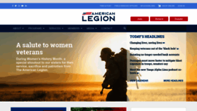 What Legion.org website looks like in 2024 