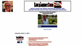 What Lucianne.com website looked like in 2024 (1 year ago)