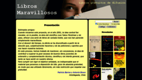 What Librosmaravillosos.com website looks like in 2024 