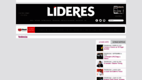 What Lideresmexicanos.com website looks like in 2024 
