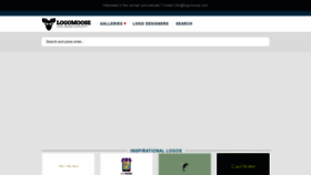 What Logomoose.com website looks like in 2024 