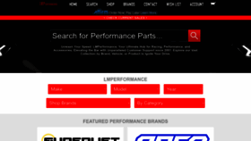What Lmperformance.com website looks like in 2024 