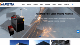 What Lasercnc.com website looks like in 2024 