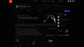 What Legacy-game.net website looks like in 2024 