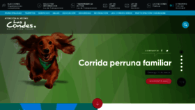 What Lascondes.cl website looks like in 2024 