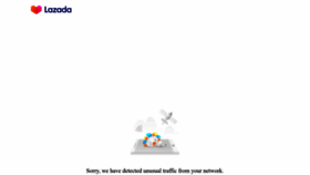 What Lazada.sg website looks like in 2024 
