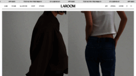 What La-room.kr website looks like in 2024 