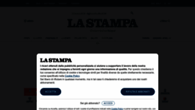 What Lastampa.it website looks like in 2024 