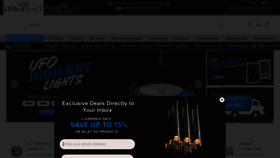 What Ledmyplace.com website looks like in 2024 