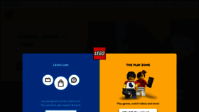 What Lego.com website looks like in 2024 