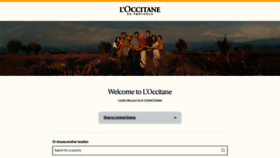 What Loccitane.com website looks like in 2024 