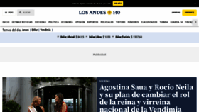What Losandes.com.ar website looks like in 2024 