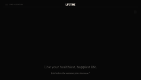 What Lifetimefitness.com website looks like in 2024 
