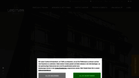 What Landtmann.at website looks like in 2024 