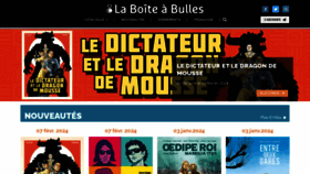What La-boite-a-bulles.com website looks like in 2024 
