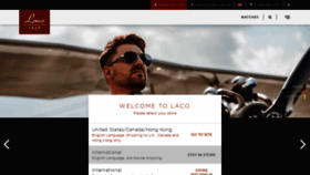 What Laco.de website looks like in 2024 