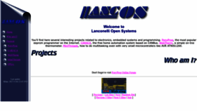What Lancos.com website looks like in 2024 