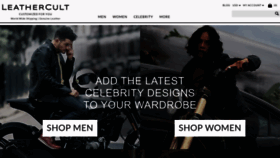 What Leathercult.com website looks like in 2024 