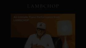 What Lambchop.net website looks like in 2024 
