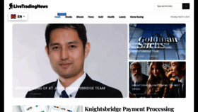 What Livetradingnews.com website looked like in 2024 (1 year ago)