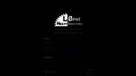What L0pht.com website looks like in 2024 