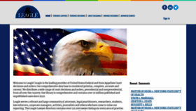 What Leagle.com website looks like in 2024 
