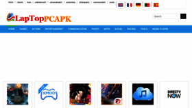 What Laptoppcapk.com website looks like in 2024 