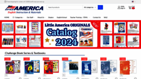 What Littleamerica-em.com website looks like in 2024 