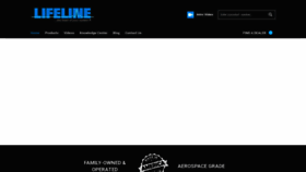 What Lifelinebatteries.com website looks like in 2024 
