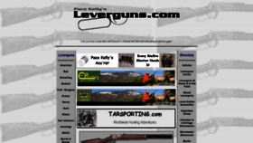 What Leverguns.com website looks like in 2024 
