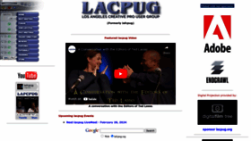 What Lafcpug.org website looks like in 2024 