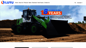 What Luyumachinery.com website looks like in 2024 