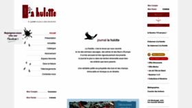 What Lahulotte.fr website looks like in 2024 