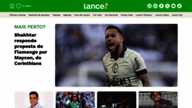 What Lance.com.br website looks like in 2024 