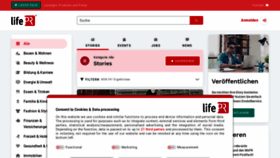 What Lifepr.de website looks like in 2024 