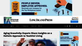 What Longislandpress.com website looks like in 2024 